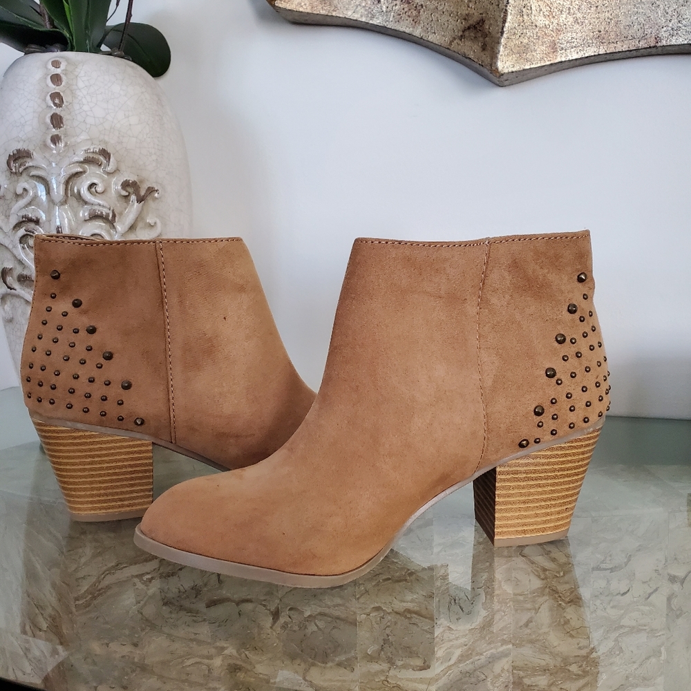 NWT EXPRESS Suede Stud Booties